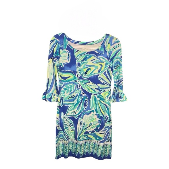 Lilly Pulitzer Dress with Flutter Sleeves Size XS - Picture 1 of 3